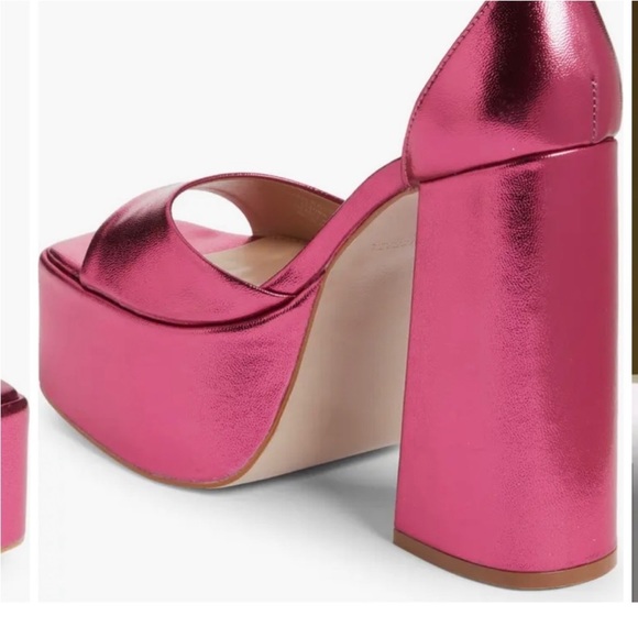 Steve Madden Kassiani Ankle Strap Platform Heel - Picture 4 of 5